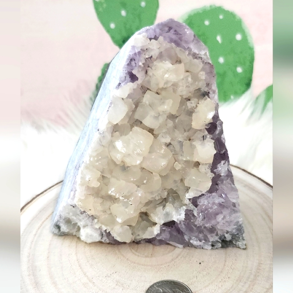 Amethyst Crystal Cluster Decor
